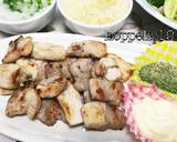 ニン玉ソースで食べるトンテキ☆タイ風作り方10写真