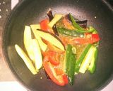 夏野菜とシーチキンLのキーマカレー作り方3写真