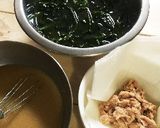 ぴりっとまろやかごま味噌麺つゆ作り方1写真