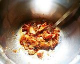 混ぜるだけ！簡単！豚キムチパスタ！作り方3写真