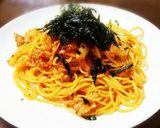 混ぜるだけ！簡単！豚キムチパスタ！作り方5写真