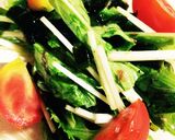 あと一品！水菜とわかめの超簡単サラダ作り方5写真