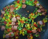 赤・黄・緑のチーズイン卵♪作り方3写真