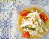 簡単ヘルシー！＊夏野菜のピリ辛冷や汁＊作り方8写真