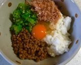 まぜまぜ納豆☆オクラと長芋作り方2写真