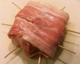 ●丸ごとカマンベール！ベーコン包み焼き●作り方1写真