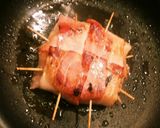 ●丸ごとカマンベール！ベーコン包み焼き●作り方3写真