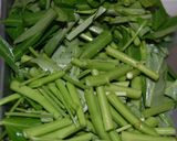 じゃがいもと空芯菜のホットサラダ作り方2写真