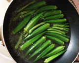 オクラといんげんのネバネバさっぱりあえ作り方1写真