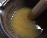 ほっこり♡かぼちゃと人参のお味噌汁作り方4写真