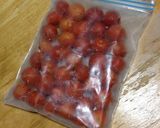 冷凍ミニトマトで作る！トマトソースパスタ作り方1写真