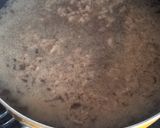エリンギと牛ひき肉のクリームパスタ作り方2写真