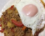 ギ二リン(豚ひき肉のトマト炒め)作り方8写真