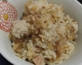 子供が大好き♡簡単ナメタケ炊き込みご飯作り方5写真