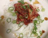 クリーミーなキムチそうめん作り方4写真