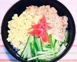 ヘルシー三色丼～！作り方8写真