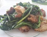 タイ料理 豚唐揚げ カイラン菜炒め作り方8写真