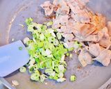 ❀九條（青）葱たっぷり塩焼きそば❀作り方4写真