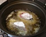 揚げタラとカキ菜のうまトロあんかけ♪作り方3写真