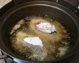 揚げタラとカキ菜のうまトロあんかけ♪作り方3写真