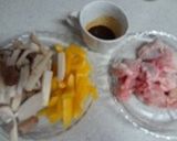 鶏肉のパプリカとエリンギのカレー炒め作り方2写真