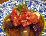 ナスをお酢とトマトで酸っぱ煮浸し(風)♡作り方9写真