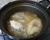 揚げタラとカキ菜のうまトロあんかけ♪作り方4写真