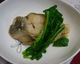 揚げタラとカキ菜のうまトロあんかけ♪作り方6写真