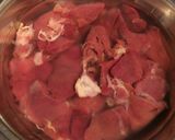 やみつき絶品♡クセのない鶏レバーパテ作り方1写真