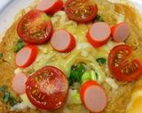 簡単！時短！残り物で！そうめんピザ作り方7写真
