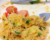 簡単！時短！残り物で！そうめんピザ作り方13写真