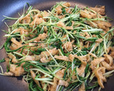 簡単‼水菜と油揚げの煮浸し作り方2写真