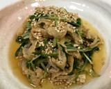 簡単‼水菜と油揚げの煮浸し作り方3写真