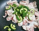 簡単！オカンの豚バラとゴーヤ炒め！作り方3写真