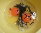 簡単！オカンの塩昆布卵焼き！作り方1写真