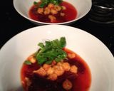 ビーツとロブスターのあんかけ♡作り方7写真