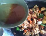鶏と野菜の黒酢あんかけ作り方7写真