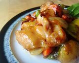 鶏と野菜の黒酢あんかけ作り方8写真
