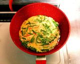 ふんわりニラ玉カニカマ甘酢焼き作り方6写真