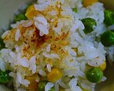 とうもろこしとグリーンピースごはん作り方2写真