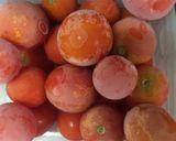 材料3つ＊ミニトマト好きのシロップ漬け作り方1写真