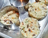 きくらげともち米の焼きリゾット作り方7写真