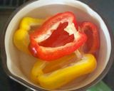 夏野菜♥パプリカとシソのお寿司もどき作り方1写真
