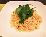 タイ米で！パクチー香るパラパラえび炒飯作り方8写真