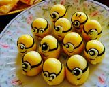 ◎味付け卵なミニオン◎作り方12写真