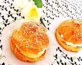 シュークリームでデコレーションケーキ⁈作り方1写真