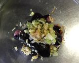 レンジde4分♪蒸し茄子の香味ダレ♡作り方1写真