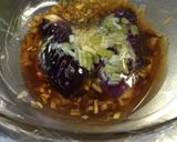 レンジde4分♪蒸し茄子の香味ダレ♡作り方3写真