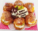シュークリームでデコレーションケーキ⁈作り方5写真