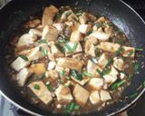 マーボー豆腐焼きそば作り方9写真